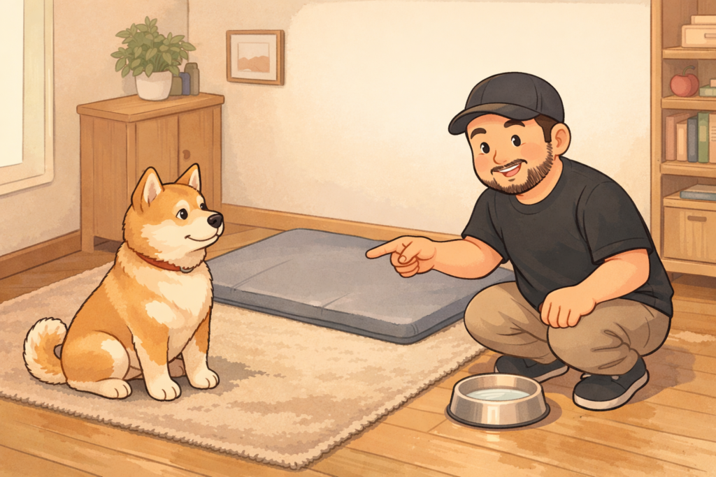 매트 훈련이 어렵나요? 