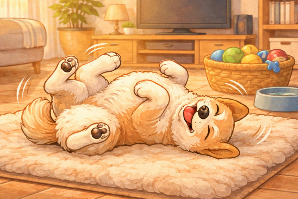 스스로 편하게 쉬고 회복할 수 있는 강아지가 행복한 강아지입니다.